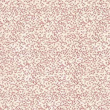Christmas Vacation 55754-11 Vanilla - Red Tunes by Sweetwater for Moda Fabrics