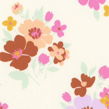 Posy 14150-11 Ivory Posy by Stacy Lee Creative for Moda Fabrics