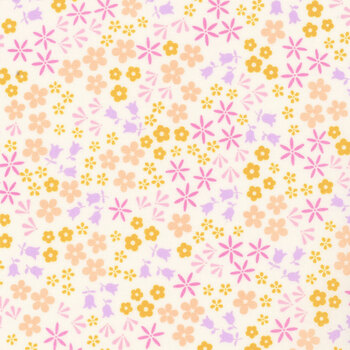 Posy 14151-11 Ivory Bloomette by Stacy Lee Creative for Moda Fabrics