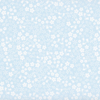 Posy 14151-17 Sky Bloomette by Stacy Lee Creative for Moda Fabrics
