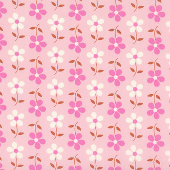 Posy 14152-12 Pink Daisyfine by Stacy Lee Creative for Moda Fabrics