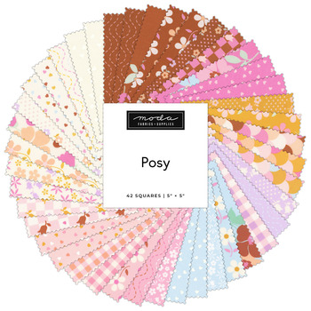 Posy  Charm Pack Stacy Lee Creative for Moda Fabrics - RESERVE