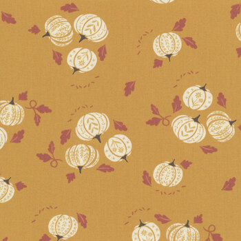 Autumn Rising 43233-12 Golden Pumpkin Stroll by Sweetfire Road for Moda Fabrics