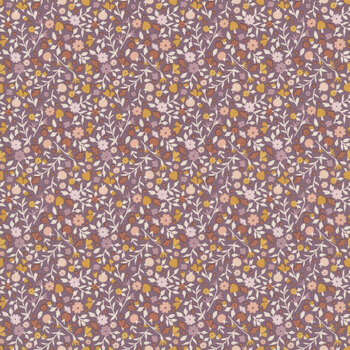 Autumn Rising 43235-13 Plum Tiny Harvest by Sweetfire Road for Moda Fabrics