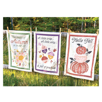Autumn Rising Tea Towel - Set of 3