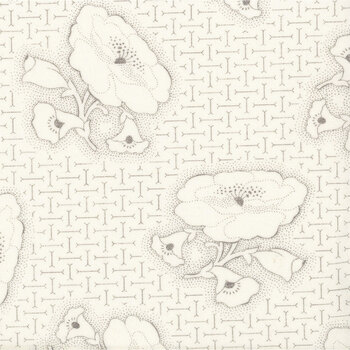 Urban Flower Farm Gatherings 49360-11 Cream Poppy by Primitive Gatherings for Moda Fabrics