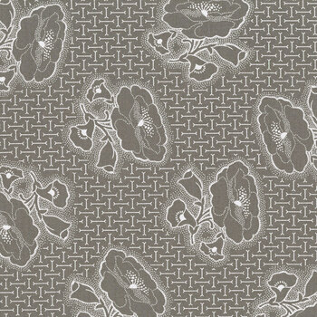 Urban Flower Farm Gatherings 49360-13 Ash Poppy by Primitive Gatherings for Moda Fabrics