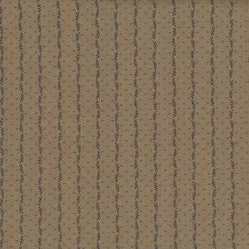 Urban Flower Farm Gatherings 49363-15 Taupe Climbing Vine by Primitive Gatherings for Moda Fabrics