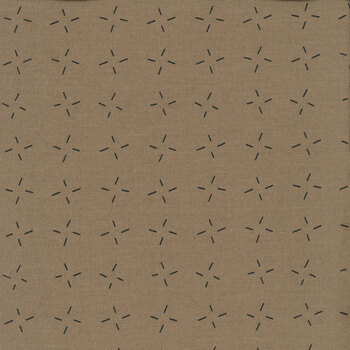 Urban Flower Farm Gatherings 49366-15 Taupe Dash by Primitive Gatherings for Moda Fabrics