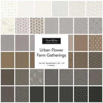 Urban Flower Farm Gatherings  Fat Quarter Bundle Primitive Gatherings for Moda Fabrics - RESERVE