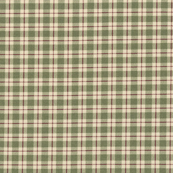 A Vintage Christmas II 4634-15 Green Christmas Plaid by Kansas Troubles Quilters for Moda Fabrics