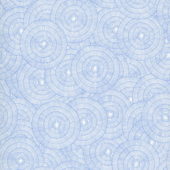 Prairie Blue 48455-11 Sky Spinning Details by Gingiber for Moda Fabrics