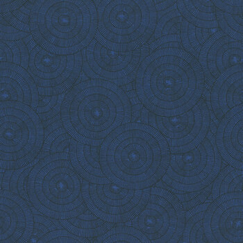 Prairie Blue 48455-16 Indigo Spinning Details by Gingiber for Moda Fabrics