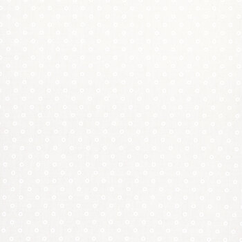 Prairie Blue 48456-21 Porcelain - White Polish Pottery by Gingiber for Moda Fabrics