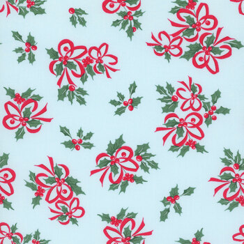 Nantucket Noel 55371-19 Frost Holly Berry by Camille Roskelley for Moda Fabrics