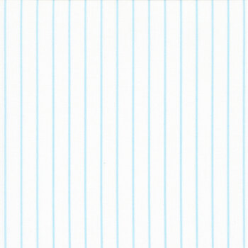 Nantucket Noel 55378-11 White Stripe by Camille Roskelley for Moda Fabrics