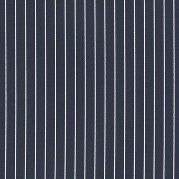 Nantucket Noel 55378-17 Navy Stripe by Camille Roskelley for Moda Fabrics