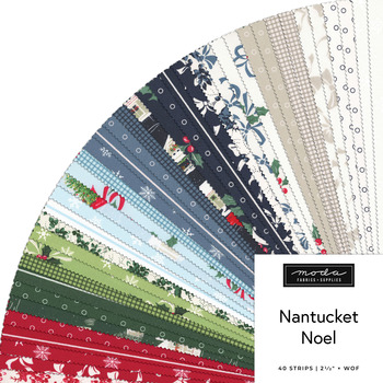 Nantucket Noel  Jelly Roll by Camille Roskelley for Moda Fabrics - RESERVE