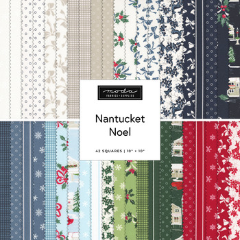Nantucket Noel  Layer Cake by Camille Roskelley for Moda Fabrics - RESERVE