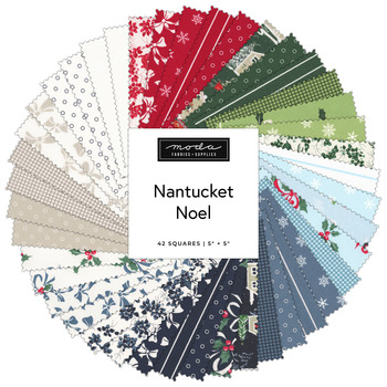 Nantucket Noel  Charm Pack by Camille Roskelley for Moda Fabrics - RESERVE