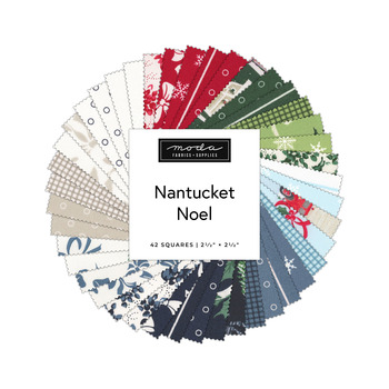 Nantucket Noel  Mini Charm Pack by Camille Roskelley for Moda Fabrics - RESERVE