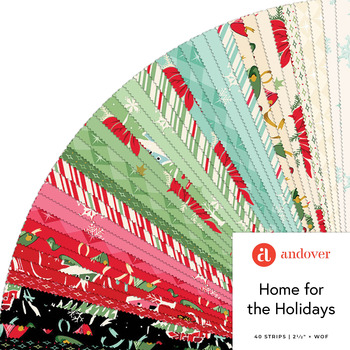 Home for the Holidays  2.5" Strips by Andover Fabrics