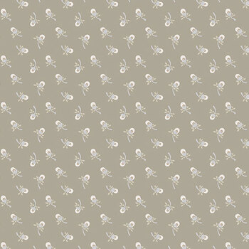 Night Blooms A-10925-LN Moonlit Stone by Nancy Rink for Andover Fabrics