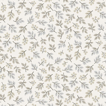 Night Blooms A-10928-L Canopy Dove by Nancy Rink for Andover Fabrics
