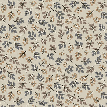 Night Blooms A-10928-N Canopy Earth by Nancy Rink for Andover Fabrics