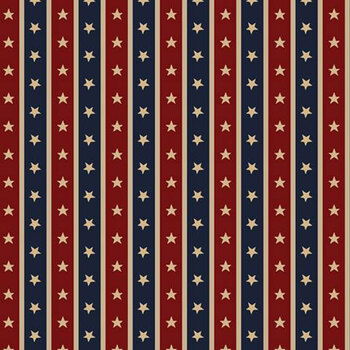 America the Beautiful R332389D Multi Star Stripe by Judie Rothermel for Marcus Fabrics