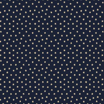 America the Beautiful R332393D Navy Mini Stars by Judie Rothermel for Marcus Fabrics