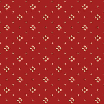 America the Beautiful R332394D Red Diamond Stars by Judie Rothermel for Marcus Fabrics