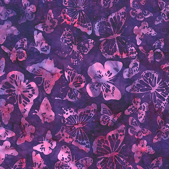 Bali Batiks - Bloom & Flutter MR71-378 Jelly by McKenna Ryan for Hoffman Fabrics