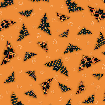 Harvest Moon Magic HMMA-6768 PUMPKIN by Bernadette Deming for P&B Textiles