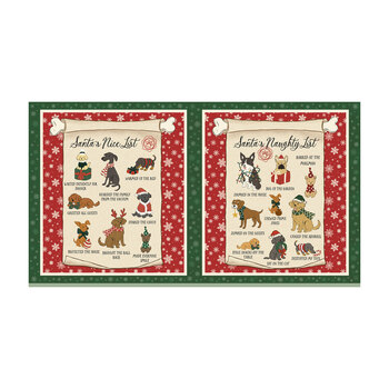 Christmas Tails CTAI 6748 PANEL by JJ Design House for P&B Textiles