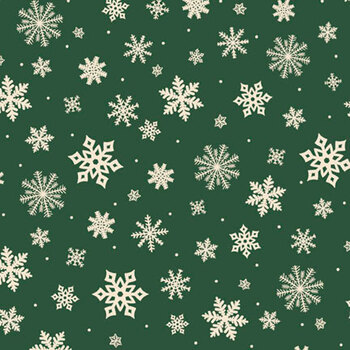 Christmas Tails CTAI 6754 GREEN by JJ Design House for P&B Textiles
