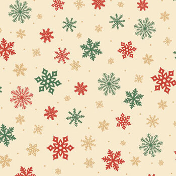 Christmas Tails CTAI 6754 NEUTRAL by JJ Design House for P&B Textiles