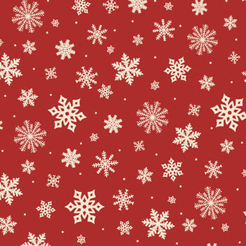 Christmas Tails CTAI 6754 RED by JJ Design House for P&B Textiles