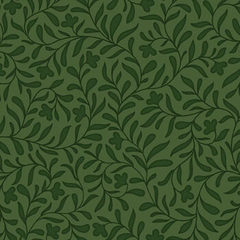 Cider Mill Flannel CMFL 6757 HUNTER by Michael Zindell for P&B Textiles