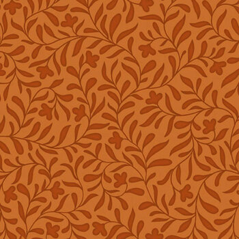Cider Mill Flannel CMFL 6757 PUMPKIN by Michael Zindell for P&B Textiles