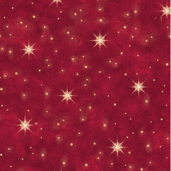 Holy Night HNIG 6761 RED by Liz Goodrick-Dillon for P&B Textiles