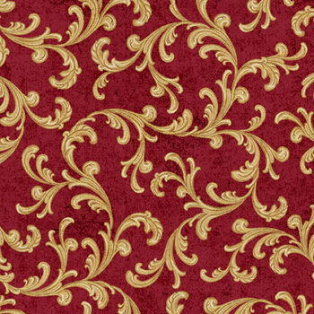 Holy Night HNIG 6762 REDGOLD by Liz Goodrick-Dillon for P&B Textiles