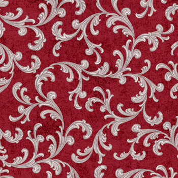 Holy Night HNIG 6762 REDSILVER by Liz Goodrick-Dillon for P&B Textiles