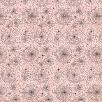 Magic Spells 2361-22 Pink Spiderwebs by Frank Garcia for Blank Quilting