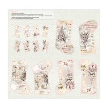 Christmas Market 3450PH-14 Multi Stocking Panel by Frank Garcia for Blank Quilting