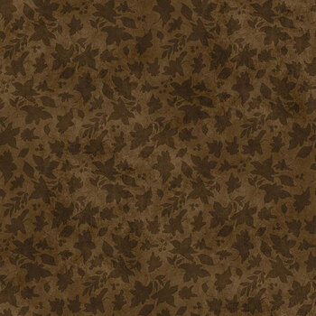 Harvest Haven 3023-39950-222 Tonal Leaves Brown by Susan Winget for Wilmington Prints