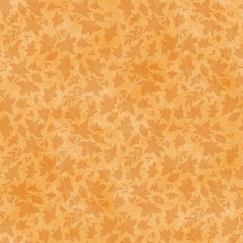 Harvest Haven 3023-39950-888 Tonal Leaves Orange by Susan Winget for Wilmington Prints