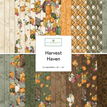 Harvest Haven  10 Karat Crystals Susan Winget for Wilmington Prints