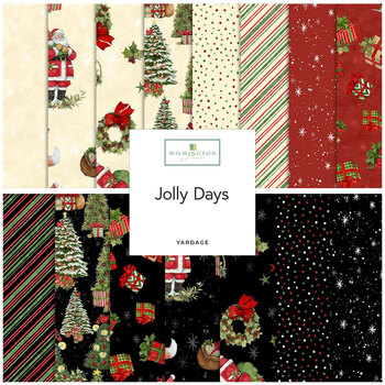 Jolly Days  Yardage by Susan Winget for Wilmington Prints