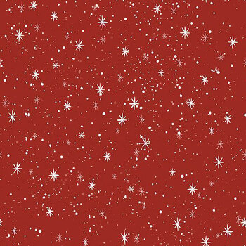 Jolly Days 3023-39959-311 Snowflakes Red by Susan Winget for Wilmington Prints